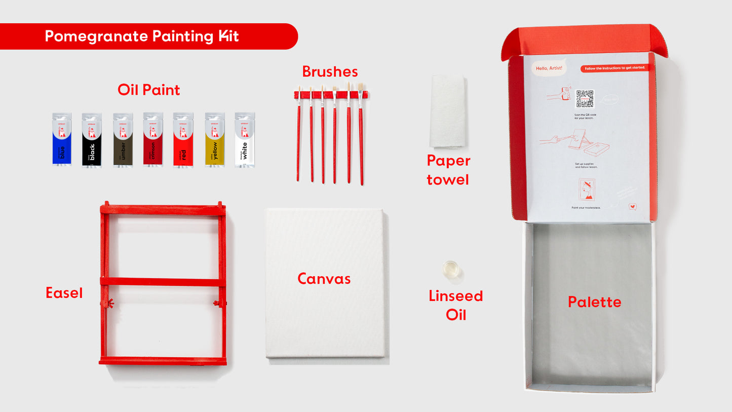 Pomegranate Painting Kit